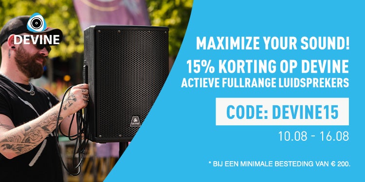 15% korting op Devine Actieve fullrange